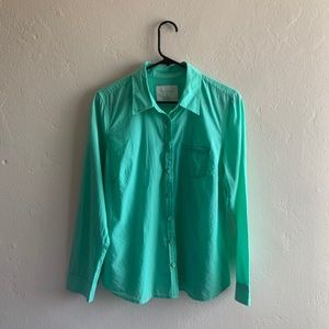 Sonoma Green Button up Top